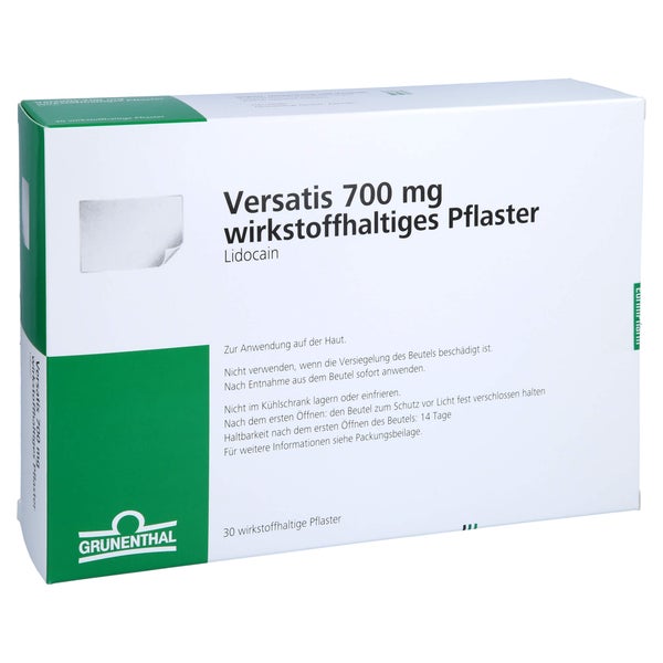 VERSATIS 700 mg wirkstoffhaltiges Pflaster 30 St
