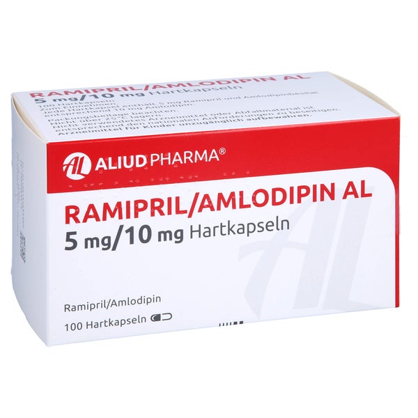 RAMIPRIL/Amlodipin AL 5 mg/10 mg Hartkapseln 100 St