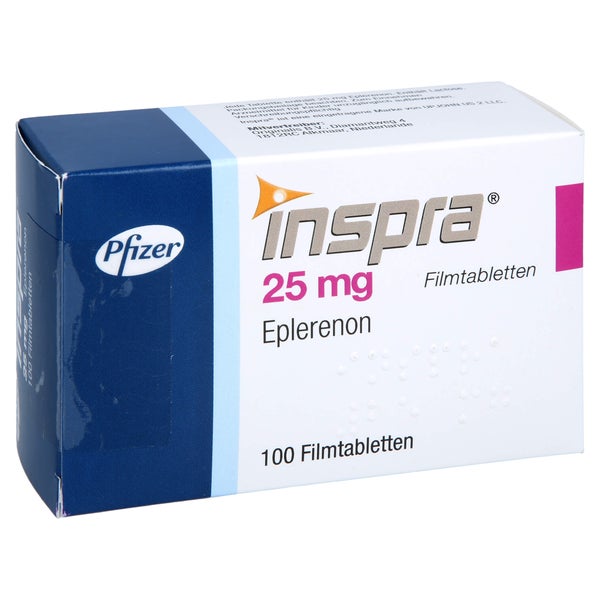 Inspra 25 mg Filmtabletten 100 St