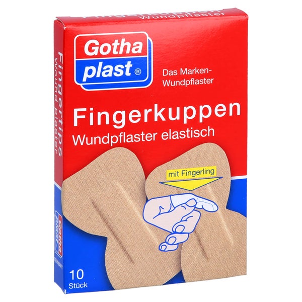 Gothaplast Fingerkuppenwundpfl.ela.2 Gr. 10 St