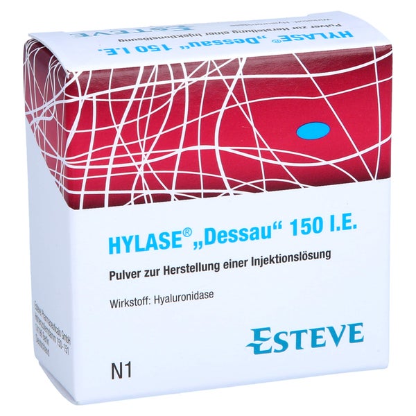HYLASE Dessau 150 I.E. Pulver z.Herst.e.Inj.-Lsg. 1 St