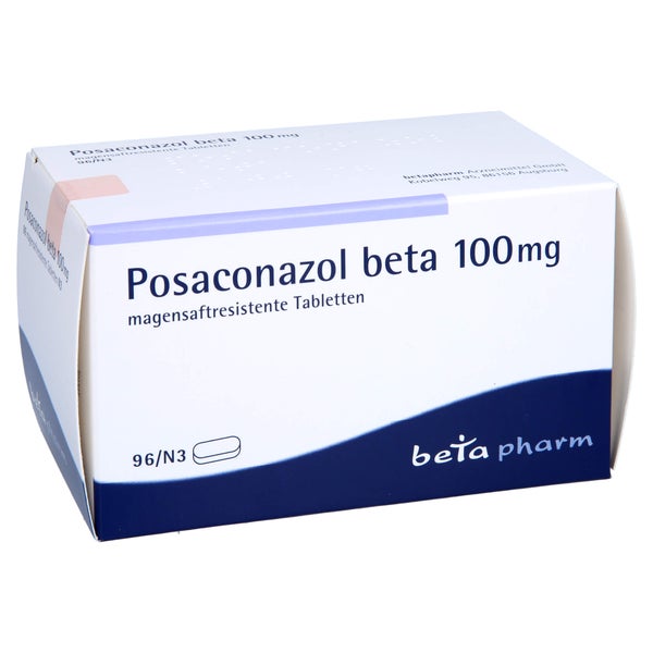 POSACONAZOL beta 100 mg magensaftres.Tabletten 96 St
