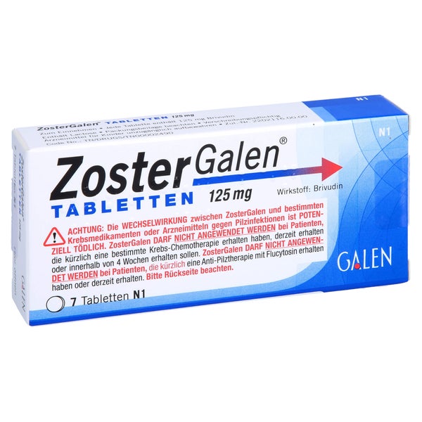Zostergalen 125 mg Tabletten 7 St