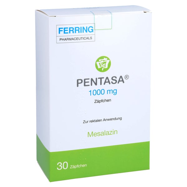 Pentasa 1.000 mg Zäpfchen 30 St