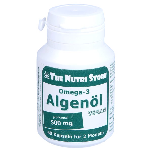 Omega-3 Algenöl 500 mg vegan 2-Monats-Pa 60 St