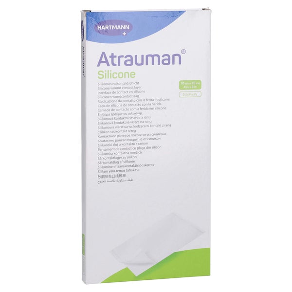 Atrauman Silicone Steril 10x20 cm Kompre 5 St