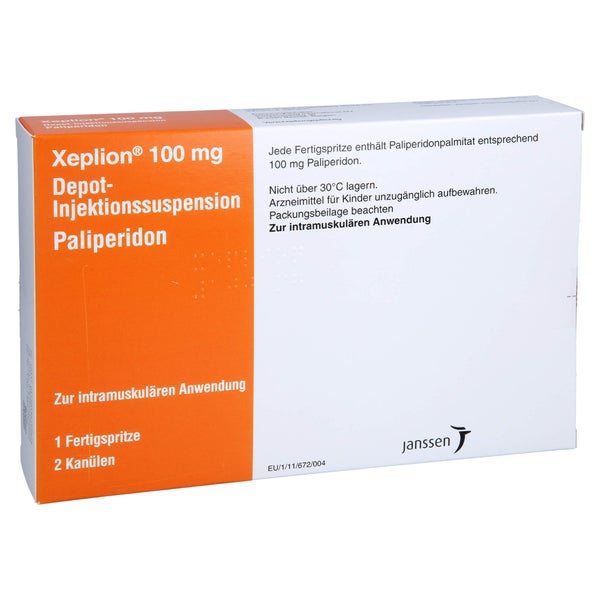 XEPLION 100 mg Depot-Injektionssusp.i.e.Fertigspr. 1 St