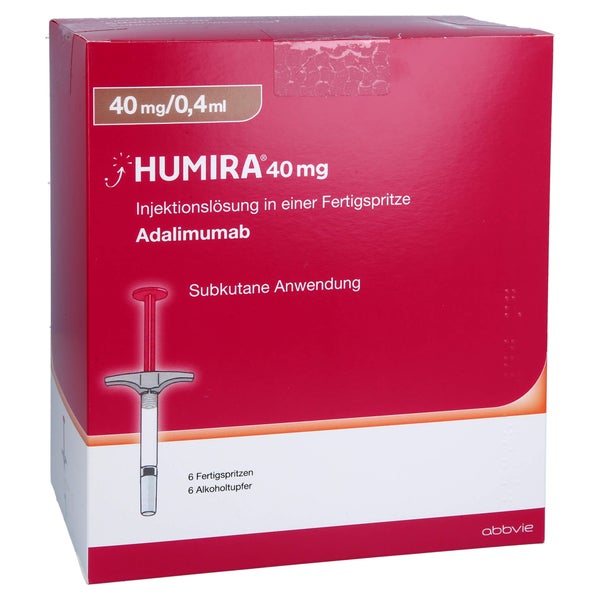 HUMIRA 40 mg/0,4 ml Injektionslösung in Fertigspr. 6 St
