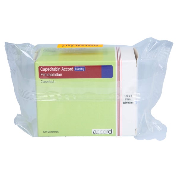 Capecitabin Accord 500 mg Filmtabletten 120 St