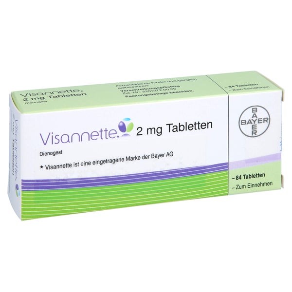 Visannette 2 mg Tabletten 3X28 St