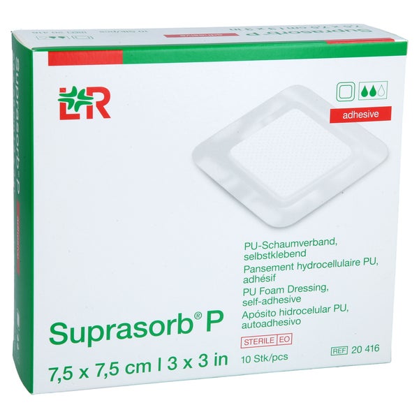 Suprasorb P Pu-schaumv.selbstklebend 7,5 10 St