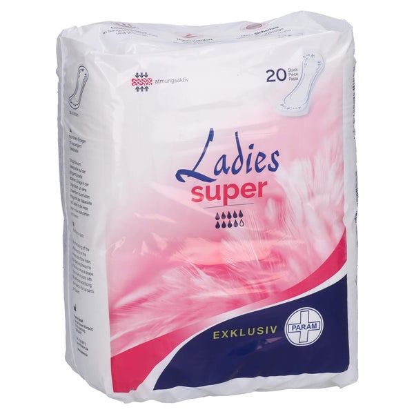 Param Ladies Exklusiv Inkontinenz-Einl.s 20 St