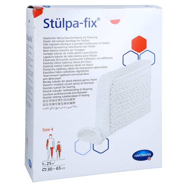 Stülpa Fix Gr.4 Bein/Fuß/Kdr.Rumpf 25 m 1 St