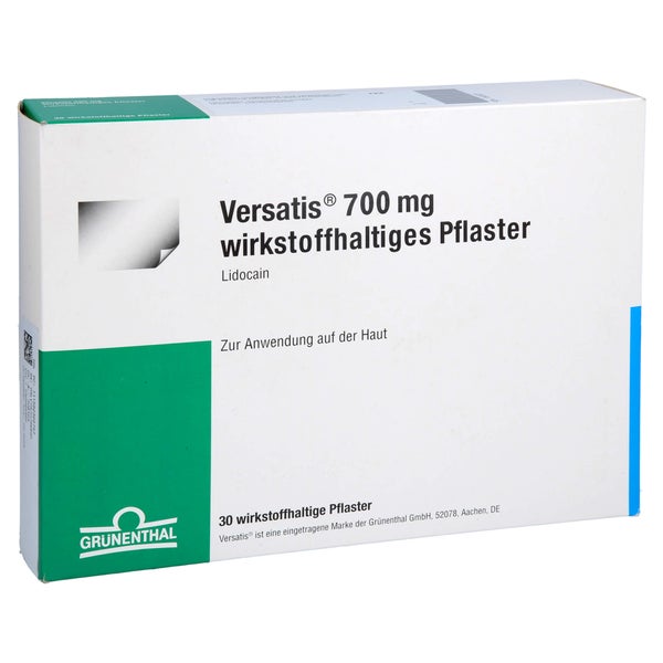 VERSATIS 700 mg wirkstoffhaltiges Pflaster 30 St