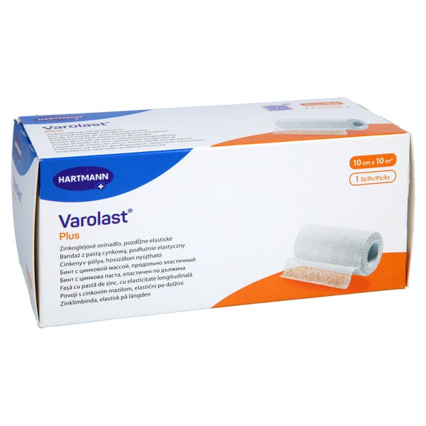 Varolast Plus Zinkleimbinde 10 cmx10 m 1 St