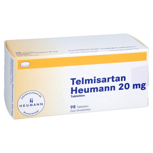 Telmisartan Heumann 20 mg Tabletten 98 St