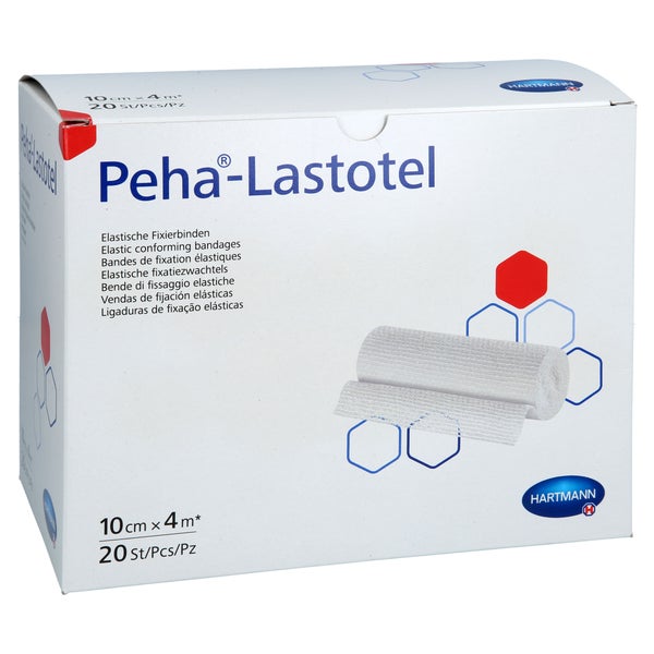 Peha-lastotel Fixierbinde 10 cmx4 m 20 St