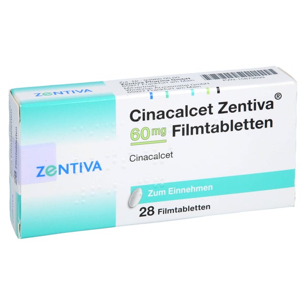Cinacalcet Zentiva 60 mg Filmtabletten 28 St