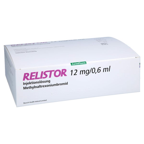 RELISTOR 12 mg/0,6 ml Injektionslösung Dsfl. 7 St