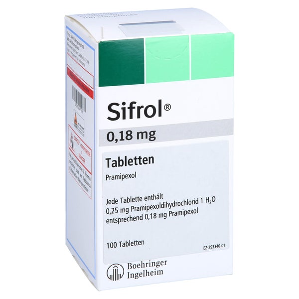 Sifrol 0,18 mg Tabletten 100 St