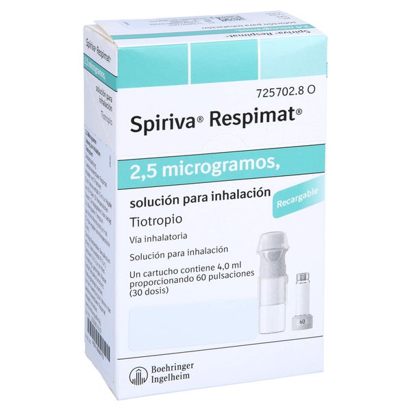 SPIRIVA Respimat 2,5 µg Lsg.z.Inh.wiederverwendbar 3X4,0 ml