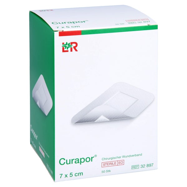 Curapor Wundverband Steril 5x7 cm 50 St