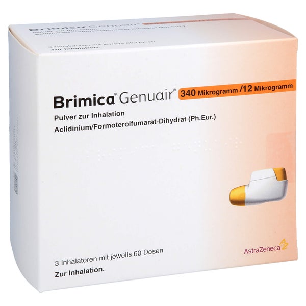 BRIMICA Genuair 340 µg/12 µg Plv.z.Inhalation 60ED 3 St