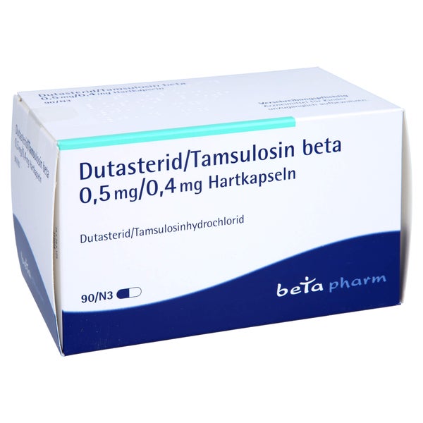 DUTASTERID/Tamsulosin beta 0,5 mg/0,4 mg Hartkaps. 90 St