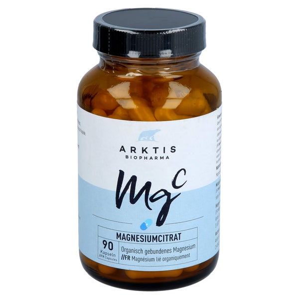 Arktis Magnesiumcitrat Mg C Kapseln 90 St