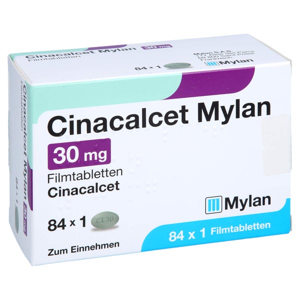 Cinacalcet Mylan 30 mg Filmtabletten 84 St
