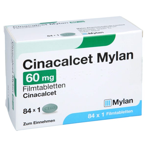 Cinacalcet Mylan 60 mg Filmtabletten 84 St