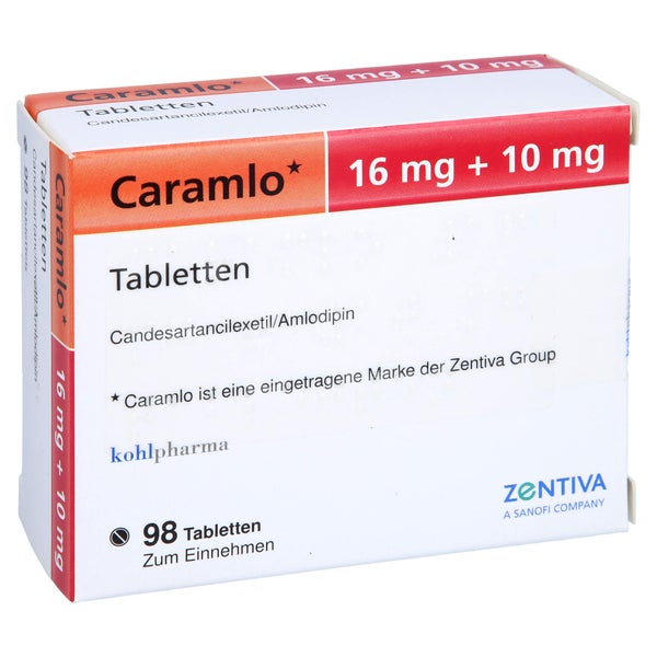 Caramlo 16 Mg/10 mg Tabletten 98 St