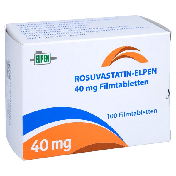 Rosuvastatin-elpen 40 mg Filmtabletten 100 St