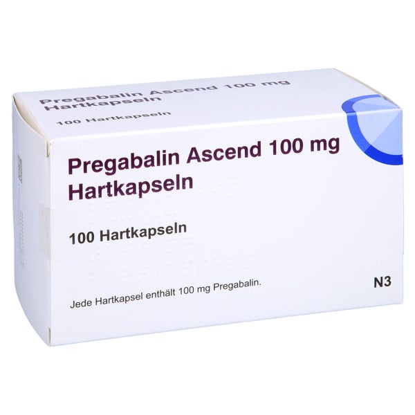 Pregabalin Ascend 100 mg Hartkapseln 100 St