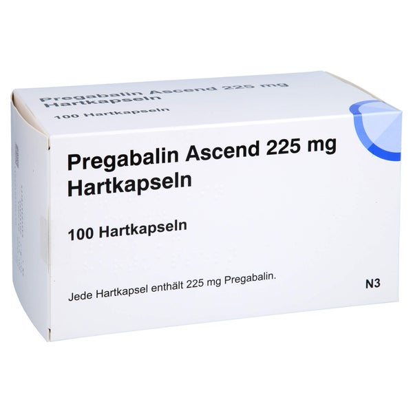Pregabalin Ascend 225 mg Hartkapseln 100 St
