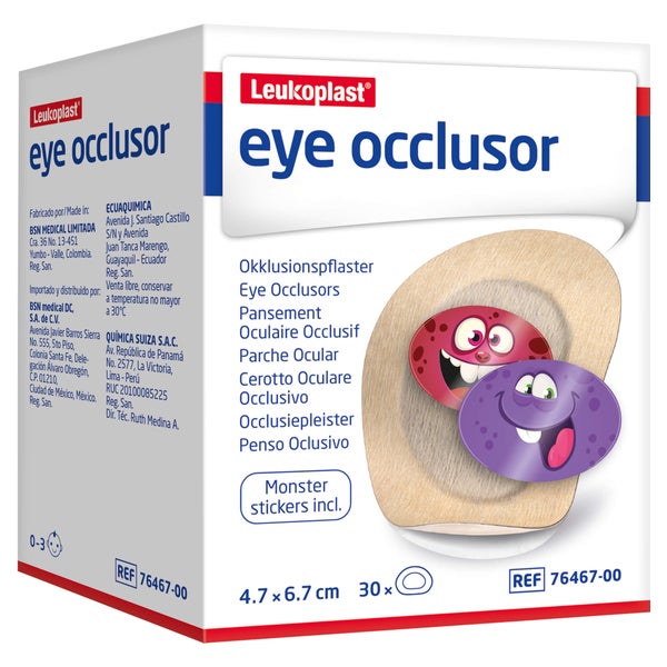 Leukoplast eye Occlusor Junior 4,7 cmx6, 30 St