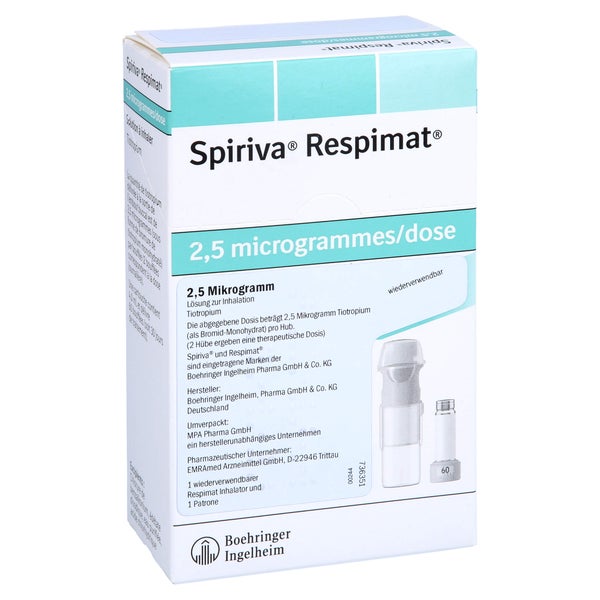 SPIRIVA Respimat 2,5 µg Lsg.z.Inh.wiederverwendbar 1X4 ml