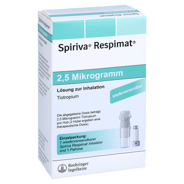 SPIRIVA Respimat 2,5 µg Lsg.z.Inh.wiederverwendbar 1X4,0 ml