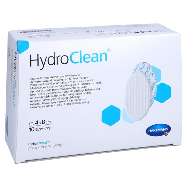 Hydroclean Kompressen 4x8 cm steril 10 St