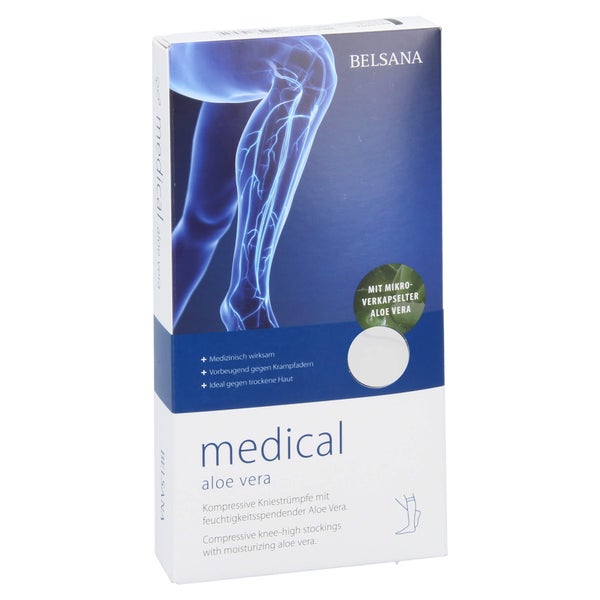 Belsana med aloe AD Gr.M Gr.39-41 weiß 2 St