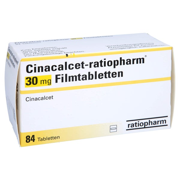 CINACALCET-ratiopharm 30 mg Filmtabletten 84 St