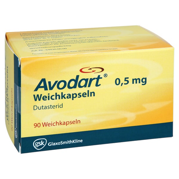 Avodart 0,5 mg Weichkapseln 90 St