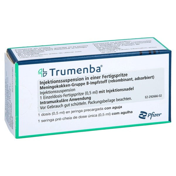 TRUMENBA 0,5 ml Injektionssuspen.i.e.Fertigspritze 1 St