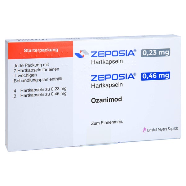 ZEPOSIA 0,23 mg/0,46 mg Hartkapseln Starterpackung 7 St