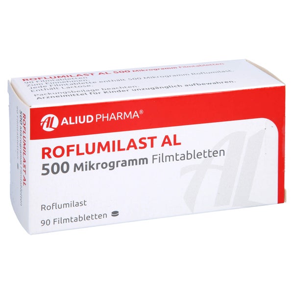 ROFLUMILAST AL 500 Mikrogramm Filmtabletten 90 St