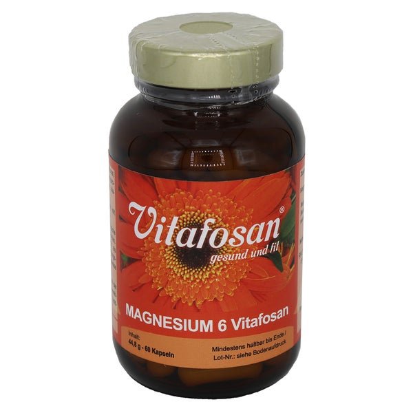 Magnesium 6 Vitafosan Kapseln 60 St