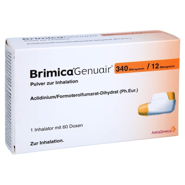 BRIMICA Genuair 340 µg/12 µg Plv.z.Inhalation 60ED 1 St