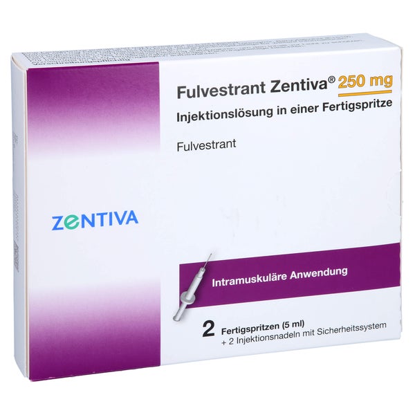 FULVESTRANT Zentiva 250 mg/5 ml Inj.-Lsg.i.e.FS 2 St
