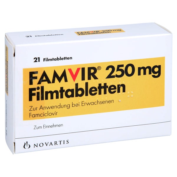 Famvir 250 mg Filmtabletten 21 St