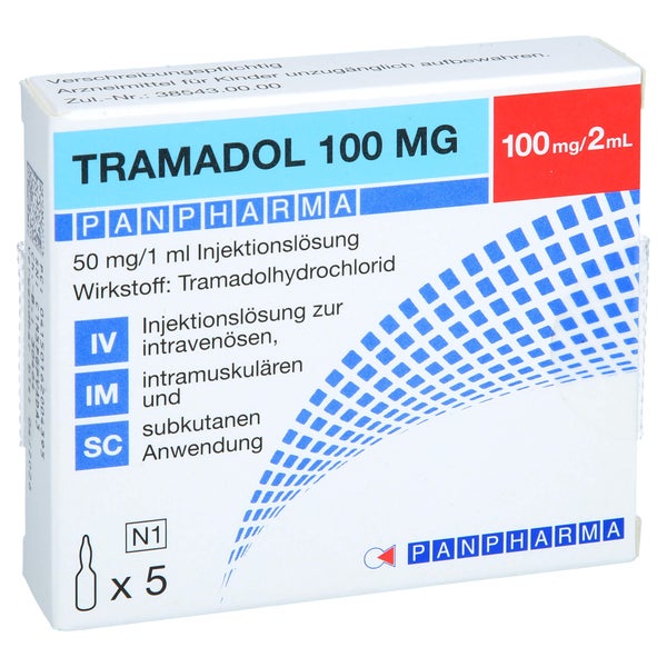 TRAMADOL PANPHARMA 100 mg/2 ml Injektionslösung 5X2 ml